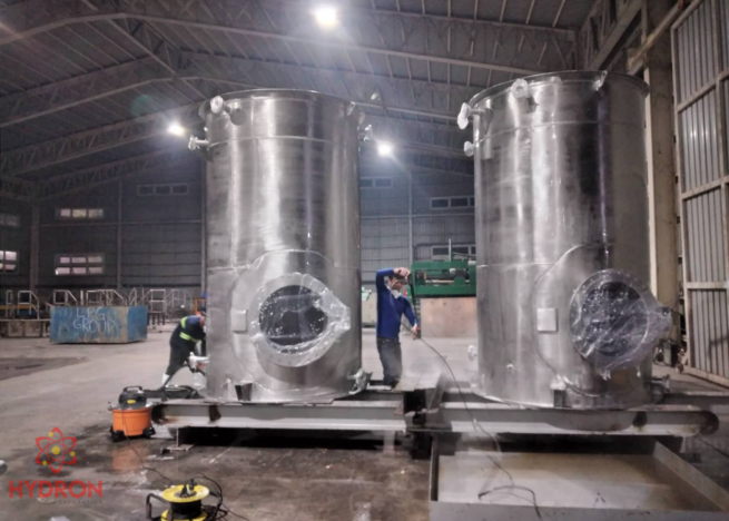 passivation of stainless steel tank in the Philippines Mechatrends Contractors Corporation
