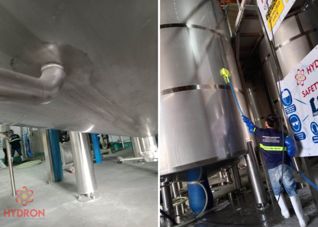 passivation of stainless steel tank and pipeline passivation in the philippines