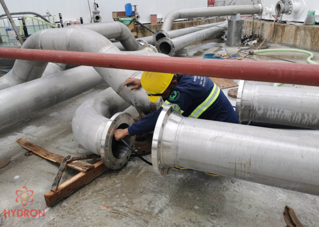 CHEMICAL CLEANING PASSIVATION OF STAINLESS STEEL PIPELINE