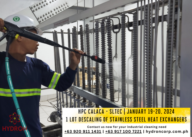 chemical descaling of heat exchangers