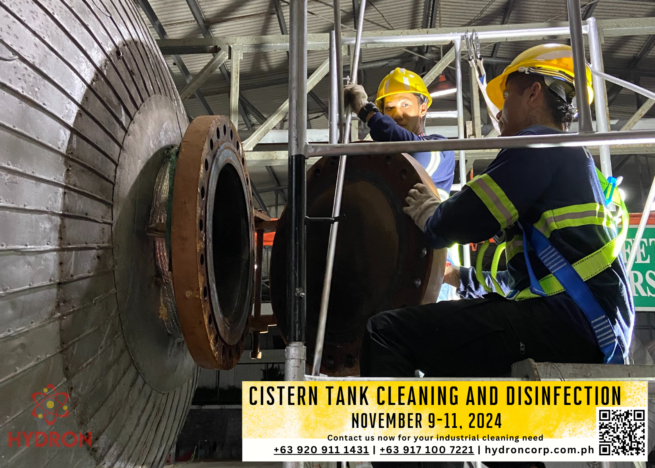 cistern tank cleaning and disinfection in the philippines