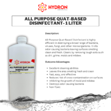 All-Purpose Quat-Based Disinfectant