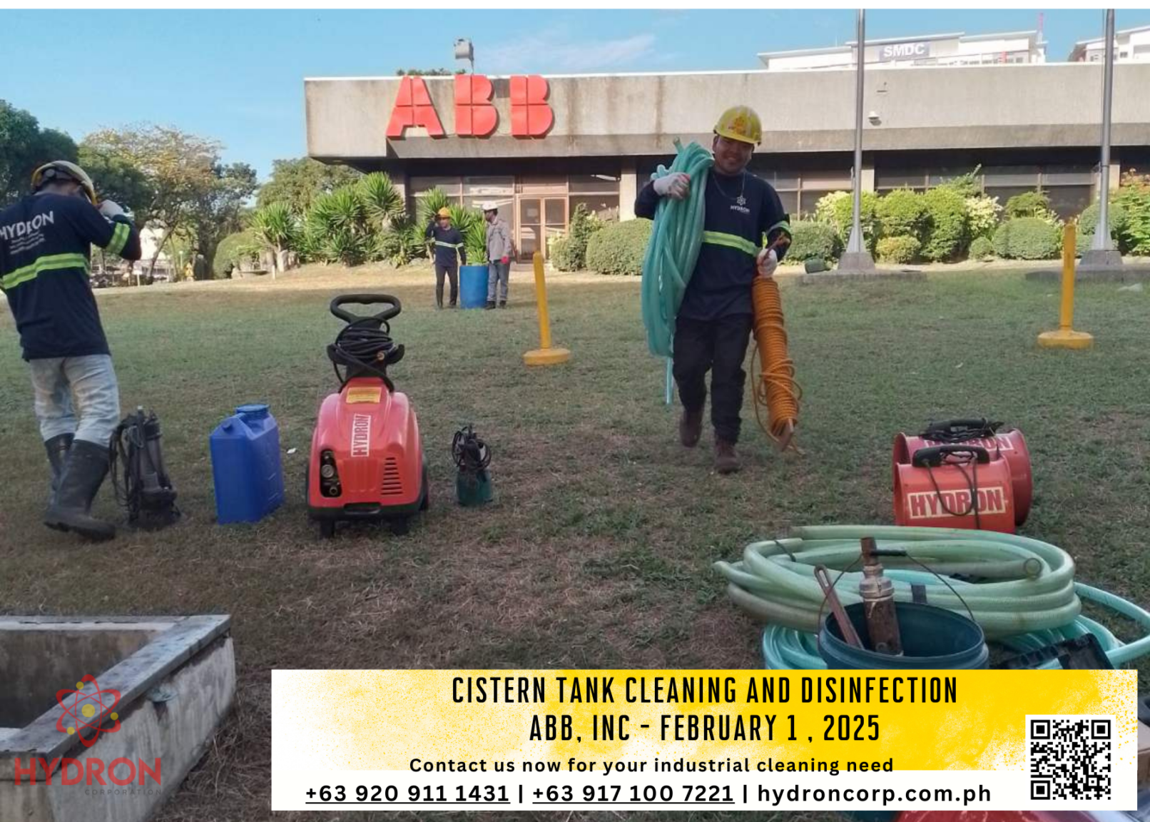 cistern tank cleaning and disinfection in the philippines