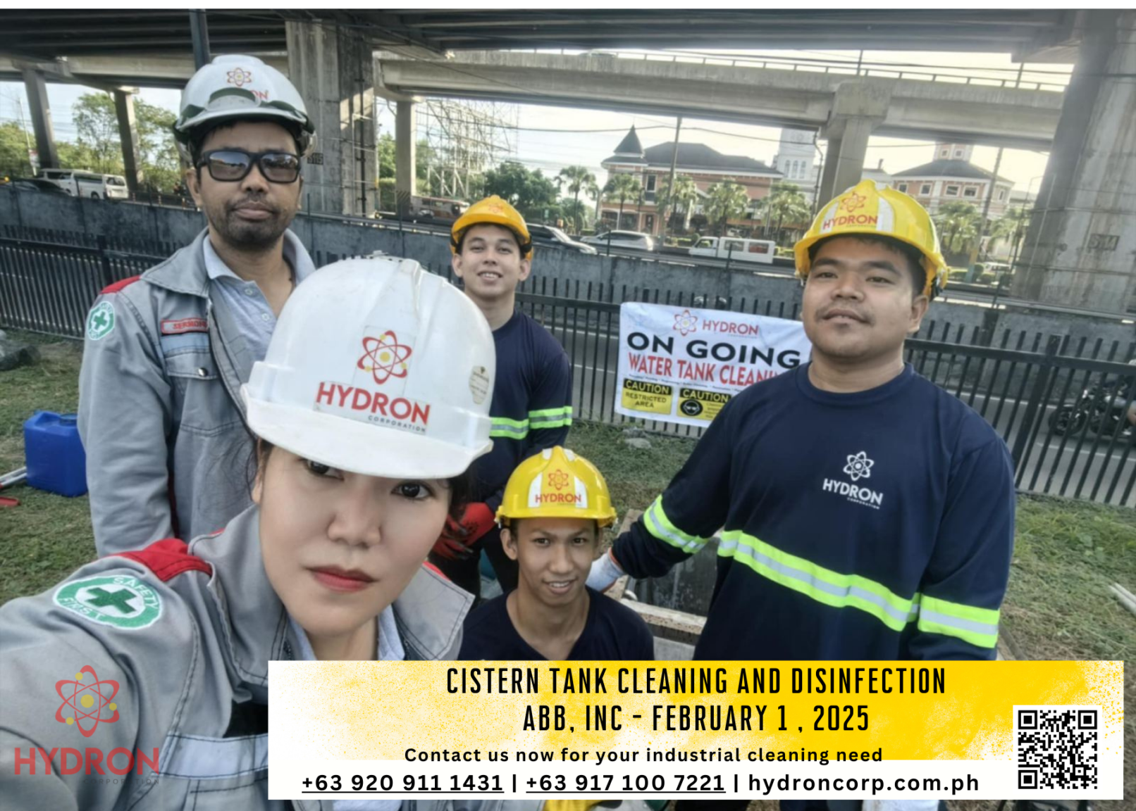 cistern tank cleaning and disinfection in the philippines
