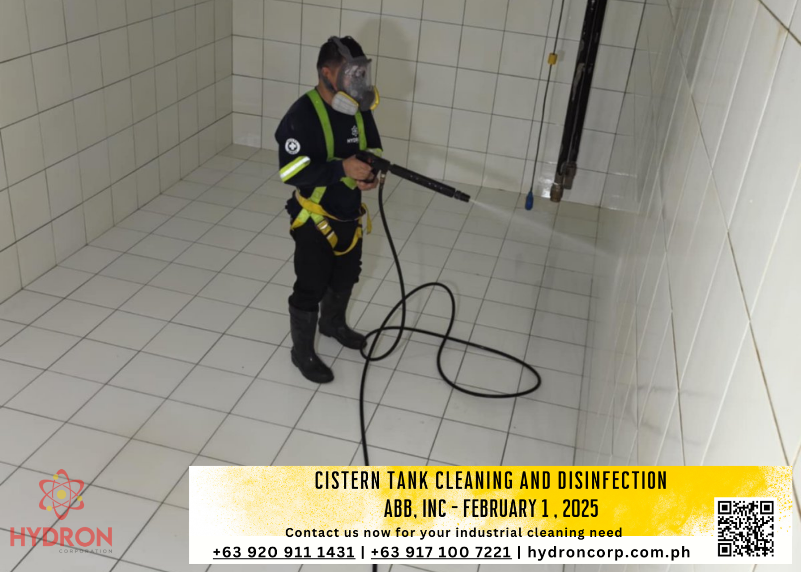 cistern tank cleaning and disinfection in the philippines