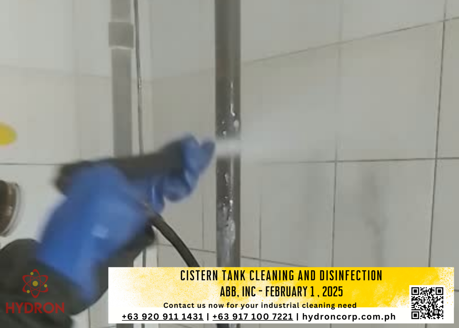 cistern tank cleaning and disinfection in the philippines